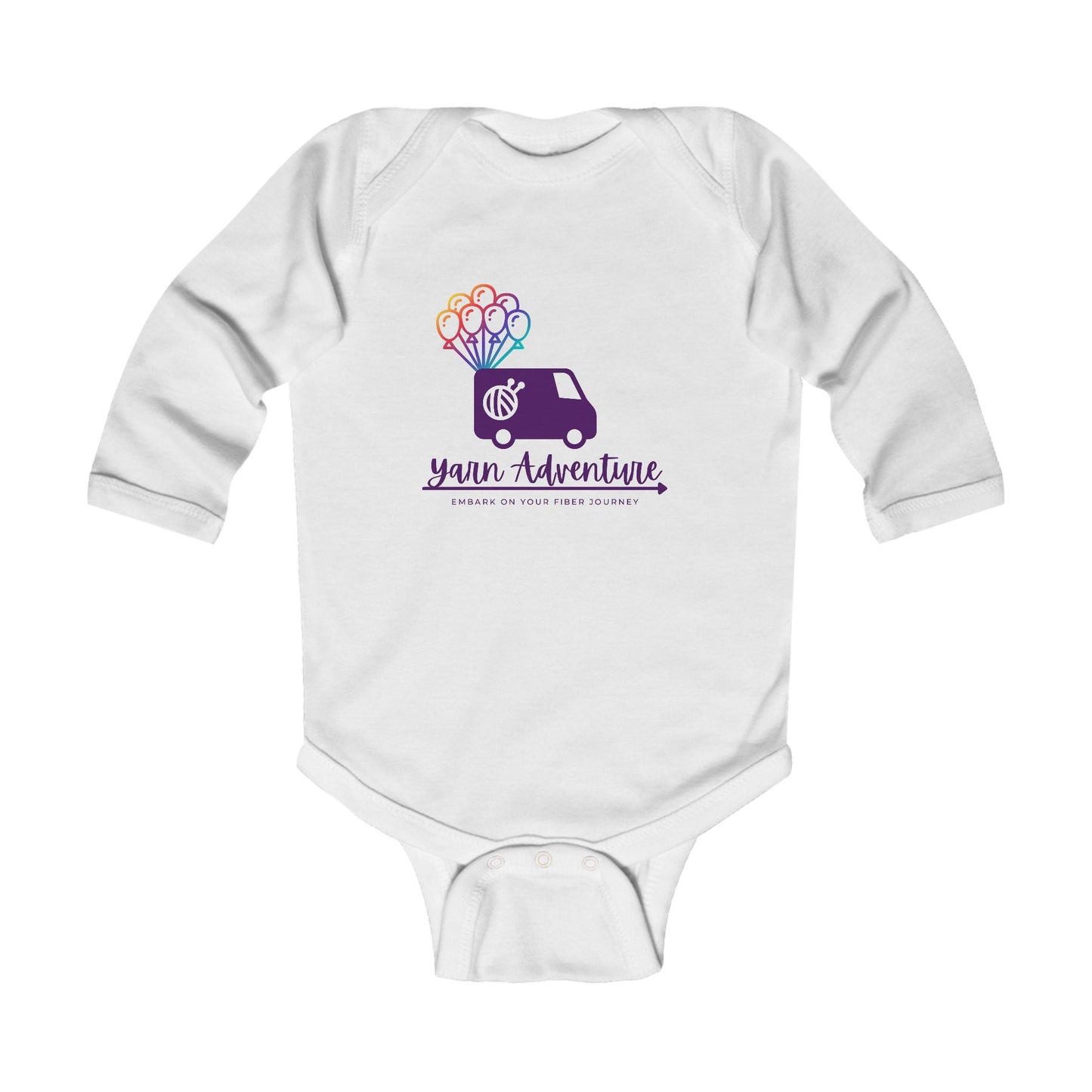 Evie Logo Infant Long Sleeve Bodysuit