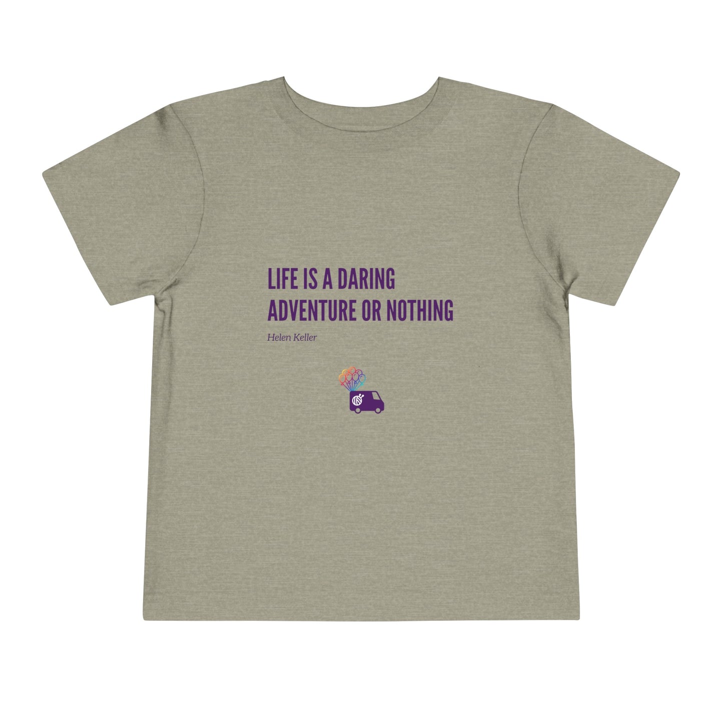 Daring Adventure- Toddler Short Sleeve Tee
