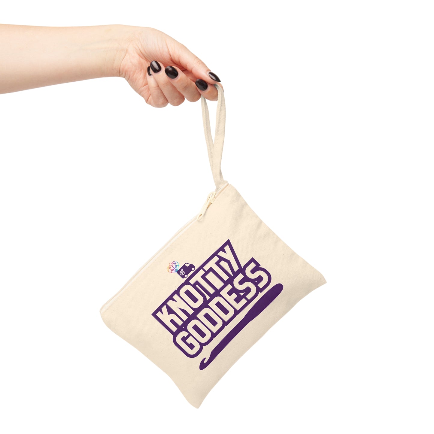 Knotty Goddess Zipper Pouch – Perfect for Crafters and Gift-Giving