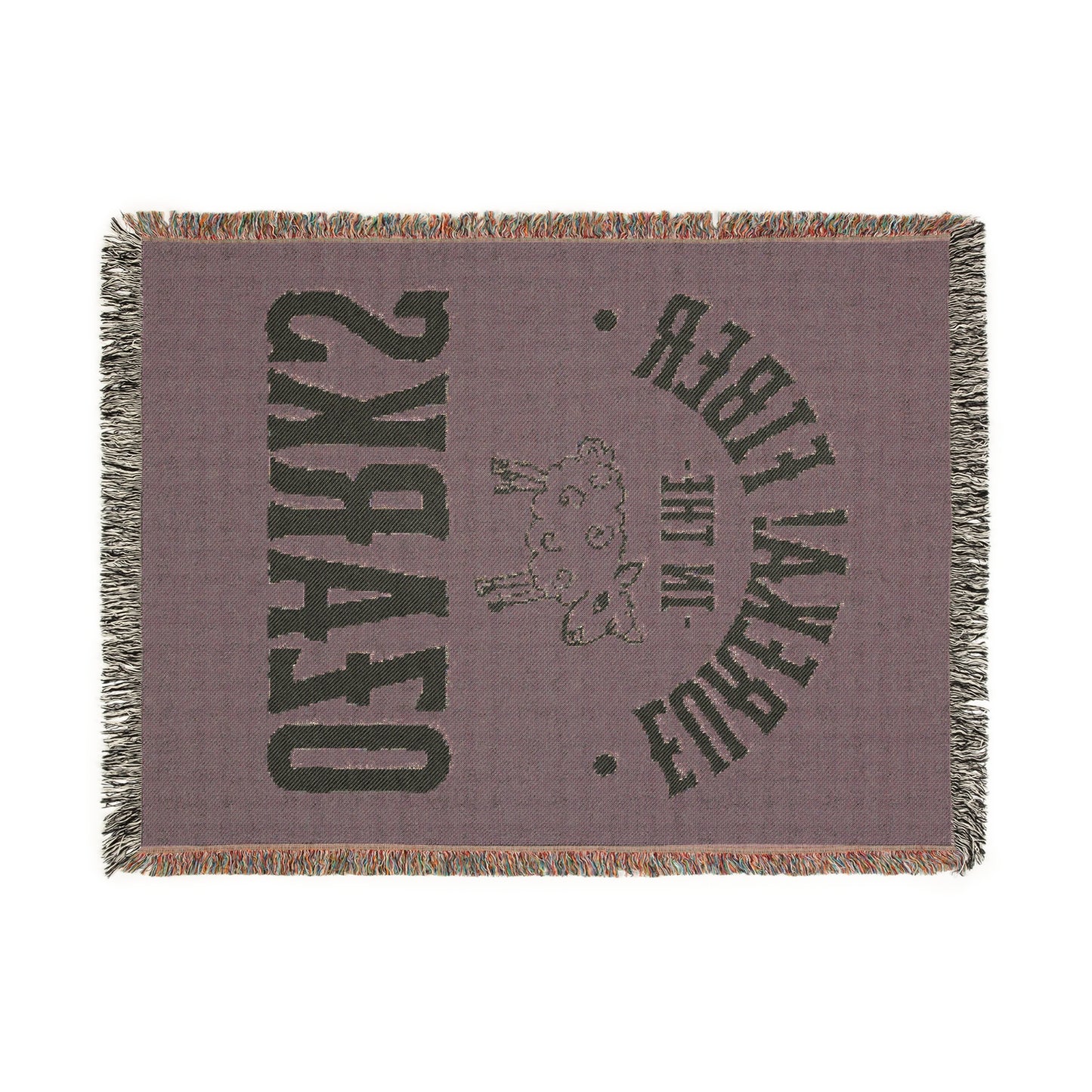 Woven Blanket - Arkansas Fiber Festival Cozy Throw