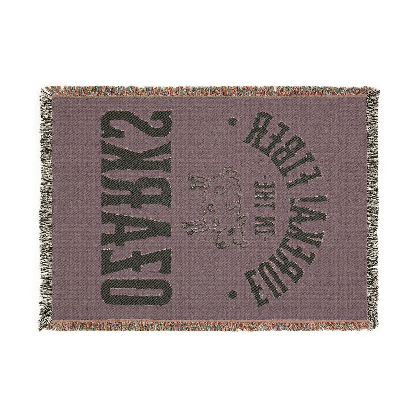Woven Blanket - Arkansas Fiber Festival Cozy Throw