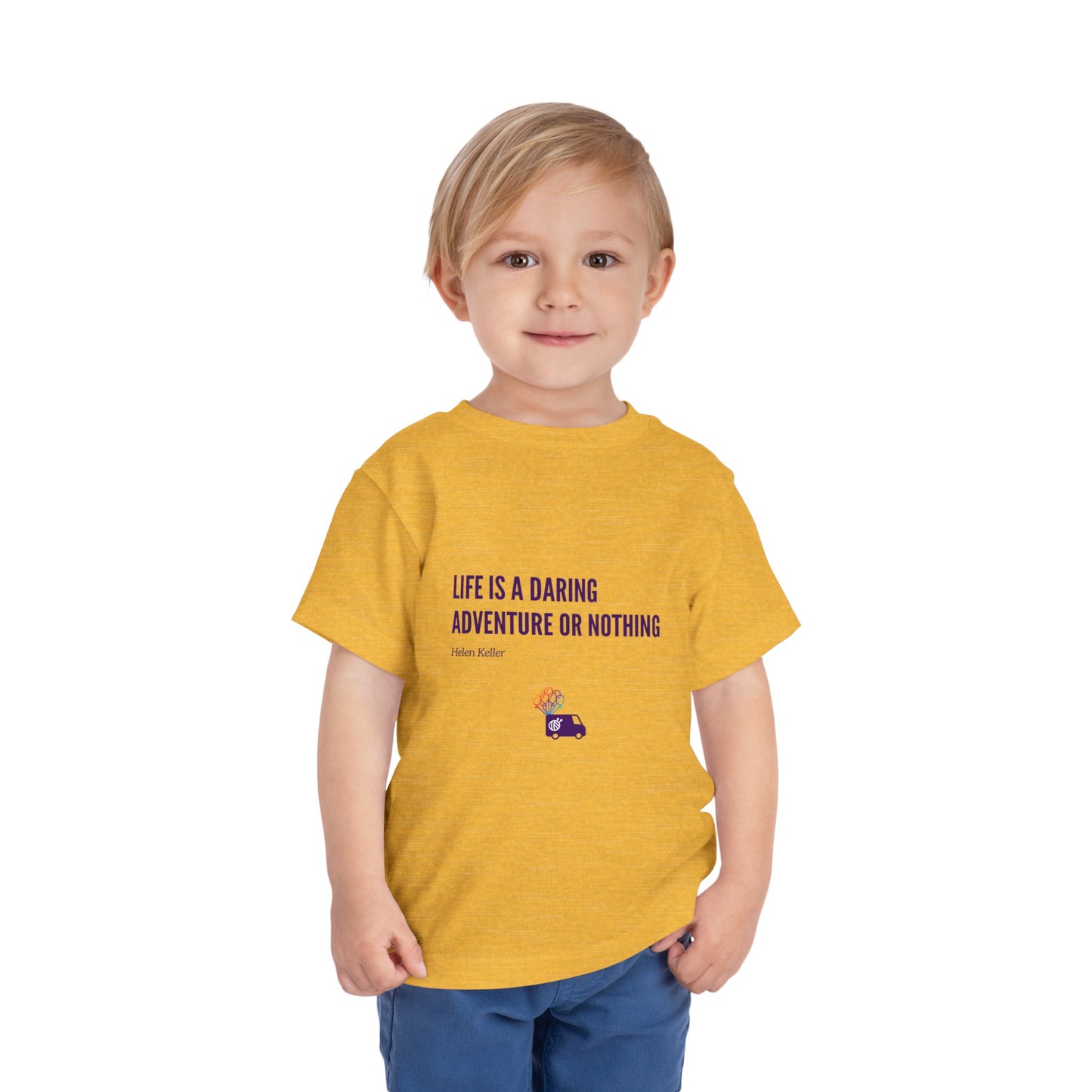Daring Adventure- Toddler Short Sleeve Tee