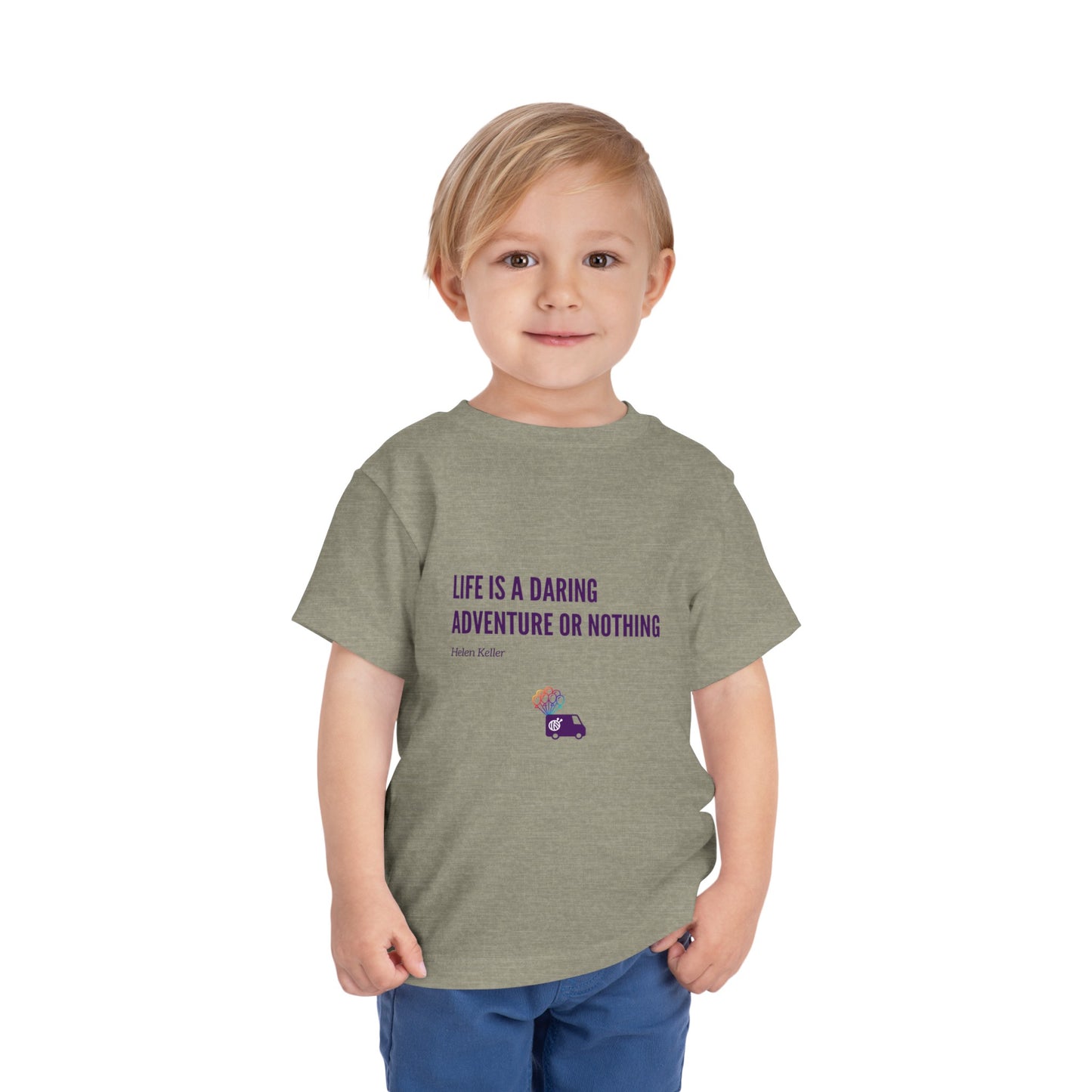 Daring Adventure- Toddler Short Sleeve Tee