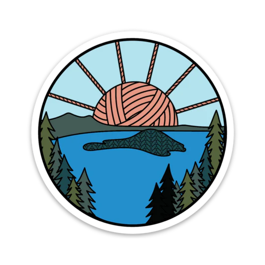 Knitional Park Stickers