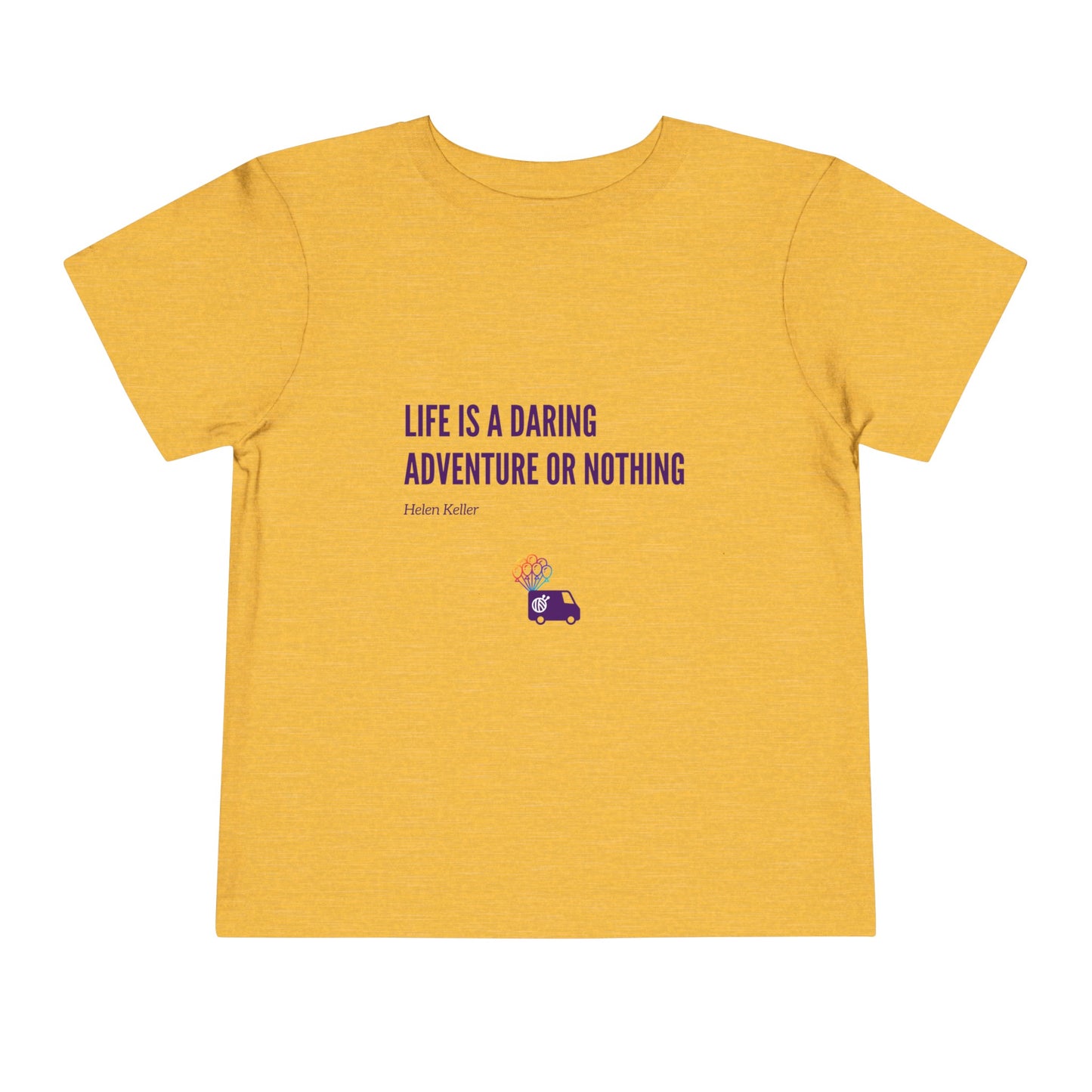 Daring Adventure- Toddler Short Sleeve Tee