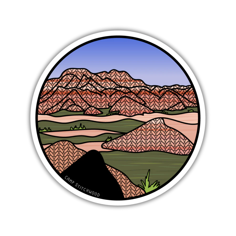 Knitional Park Stickers