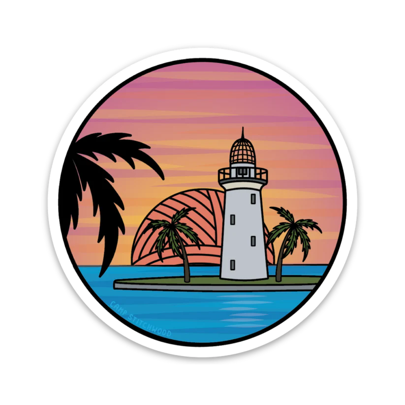 Knitional Park Stickers