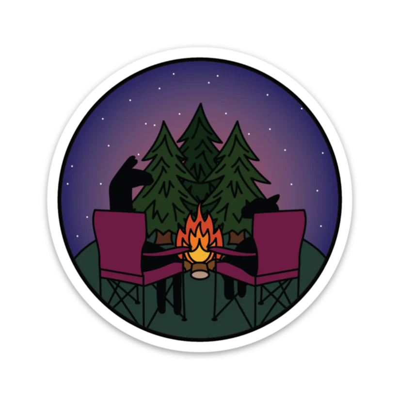 Knitional Park Stickers