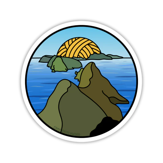 Knitional Park Stickers