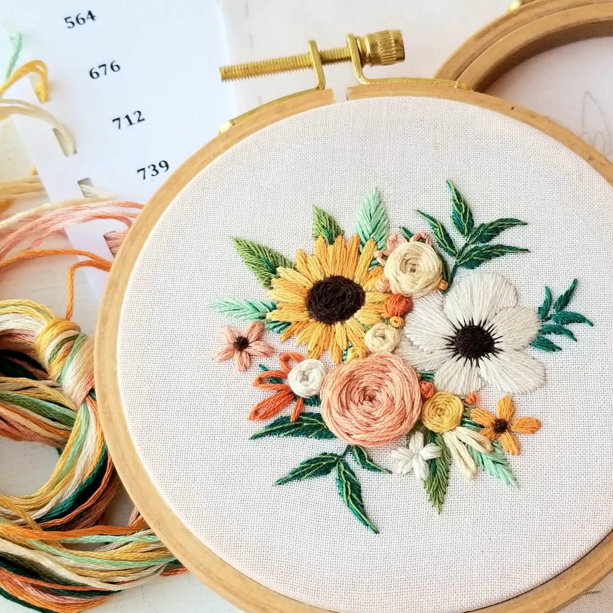 Jessica Long Embroidery Kits and Cards