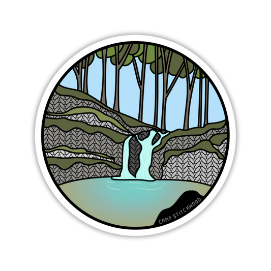 Knitional Park Stickers