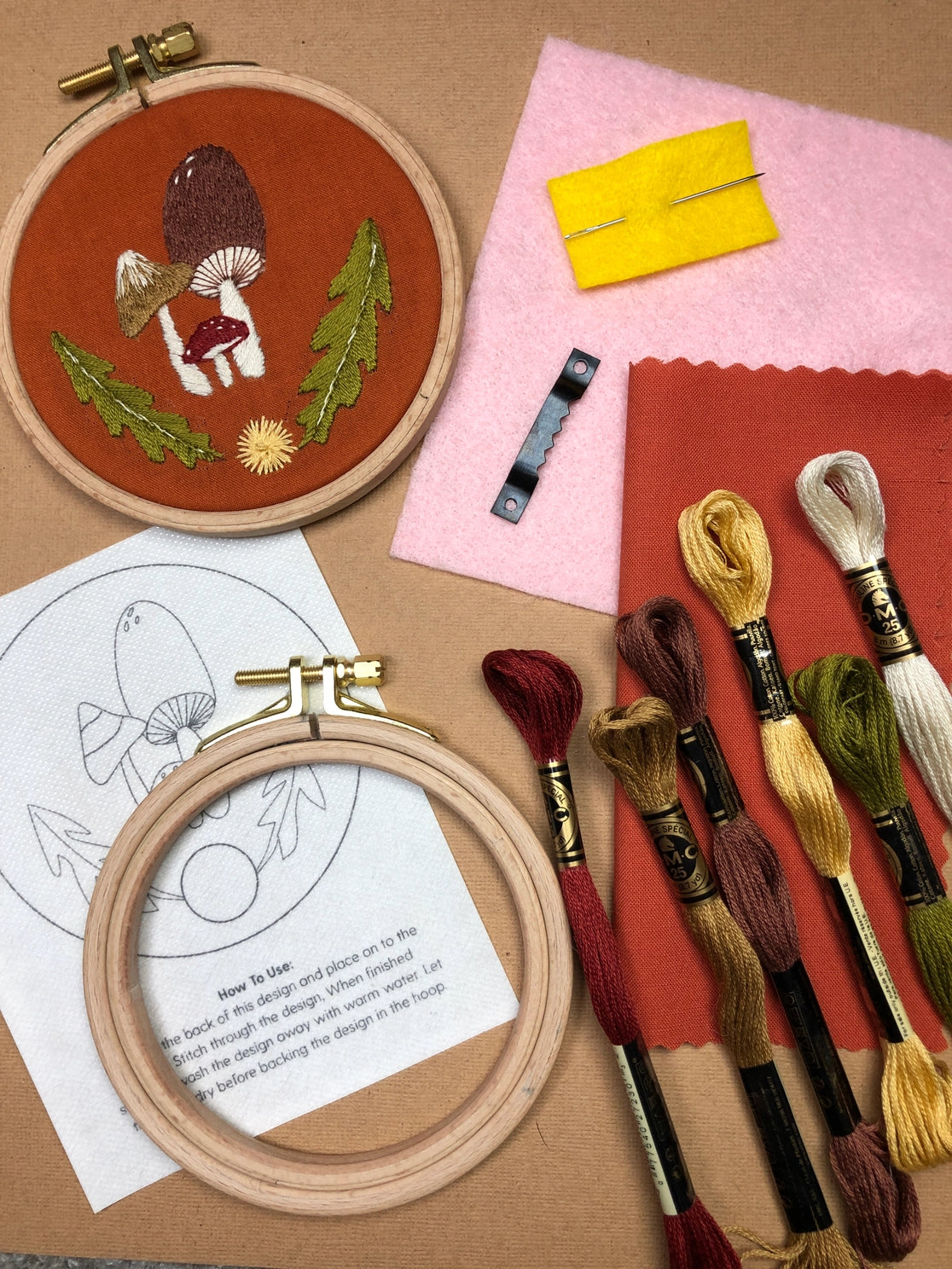 MCreativeJ Embroidery Kits