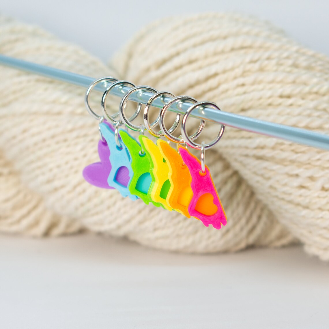 50 States Stitch Markers