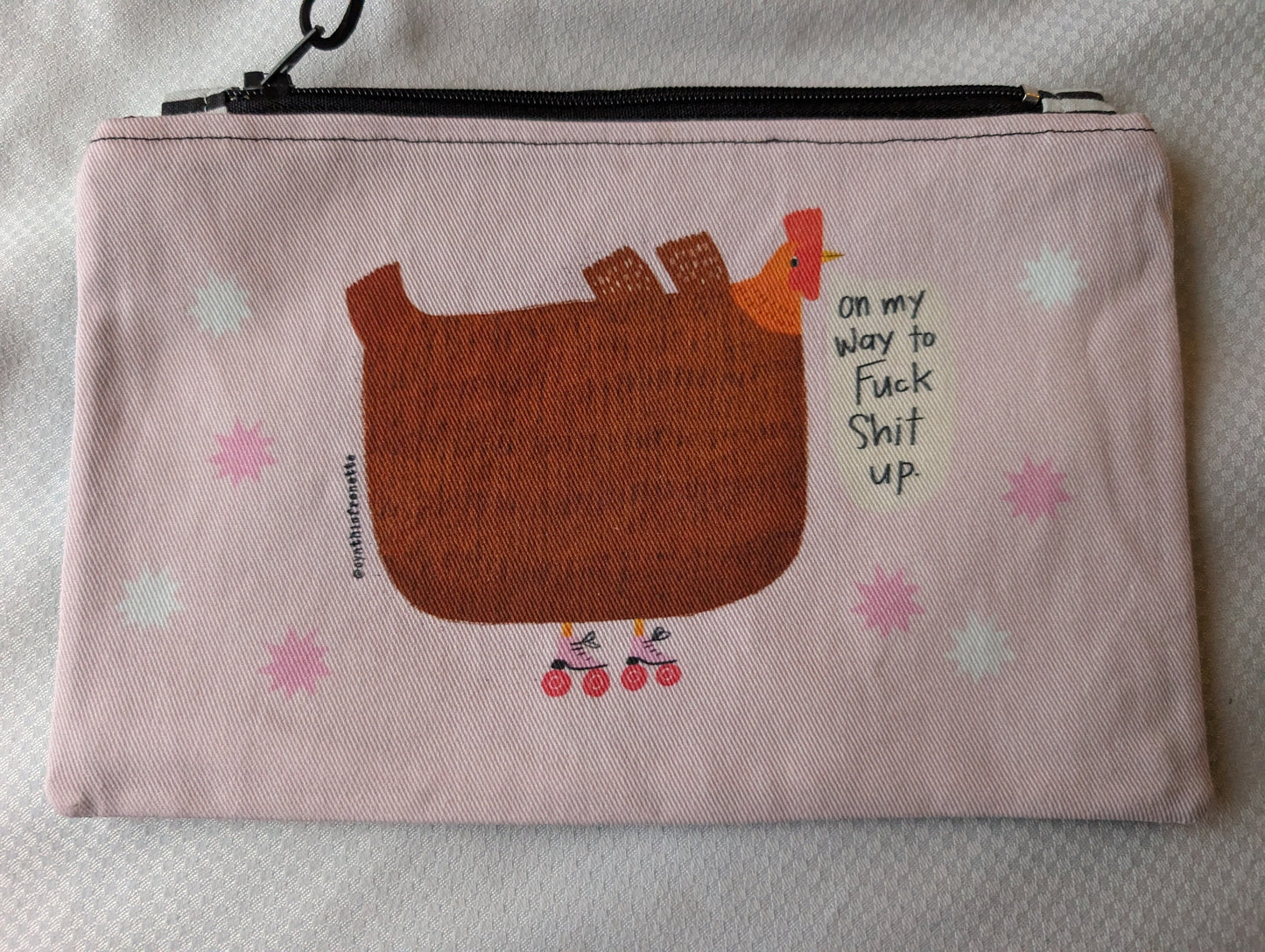 Small Sweary Zip Pouches