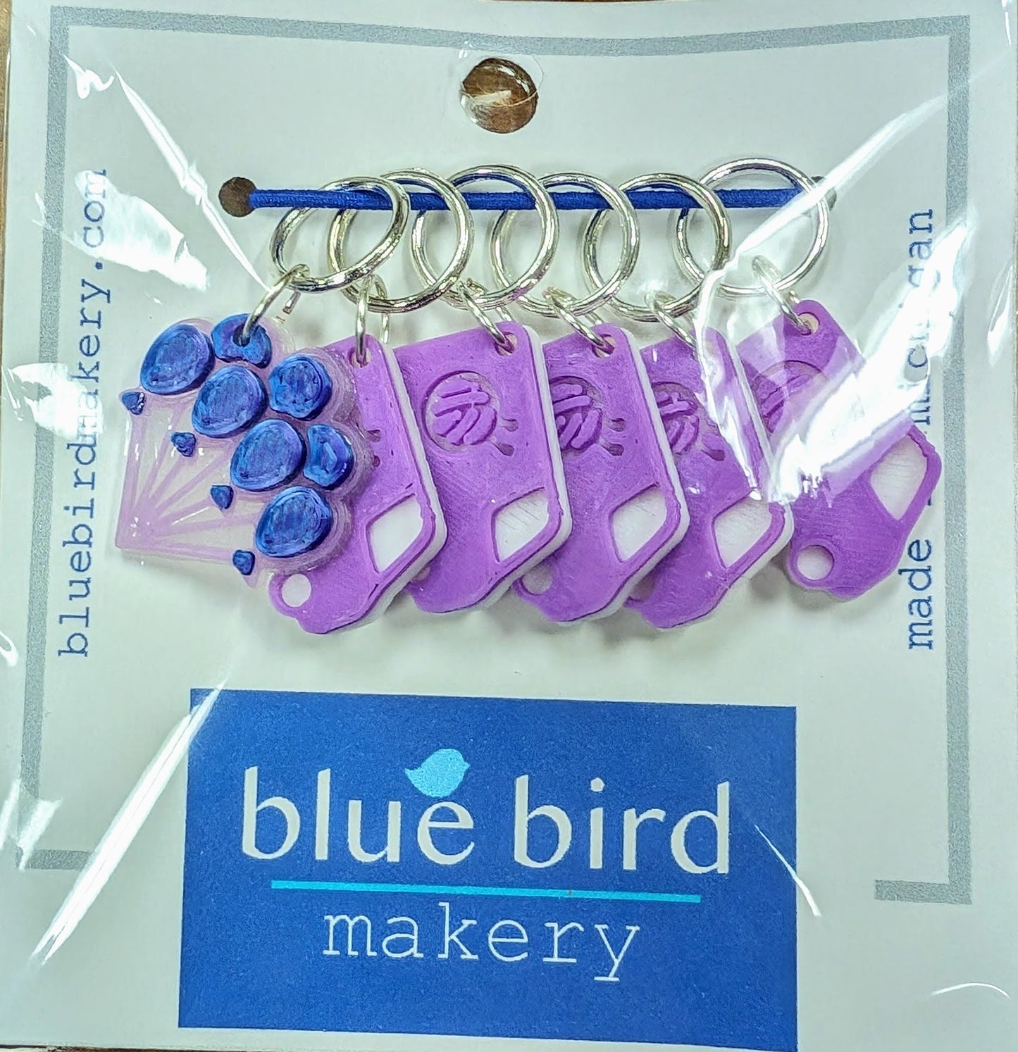 50 States Stitch Markers