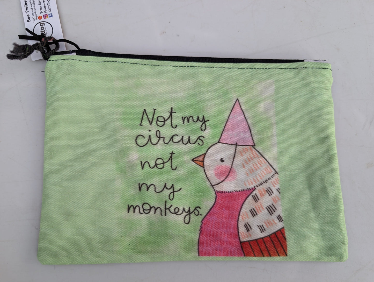 Small Sweary Zip Pouches