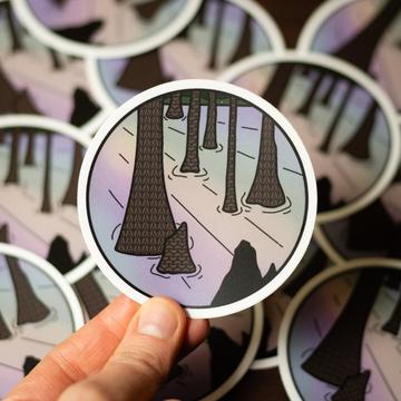 Knitional Park Stickers