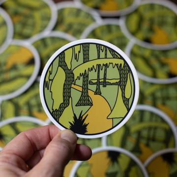 Knitional Park Stickers