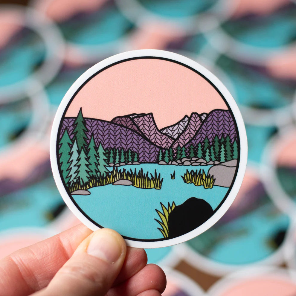 Knitional Park Stickers