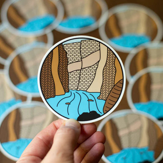 Knitional Park Stickers
