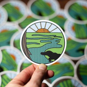 Knitional Park Stickers