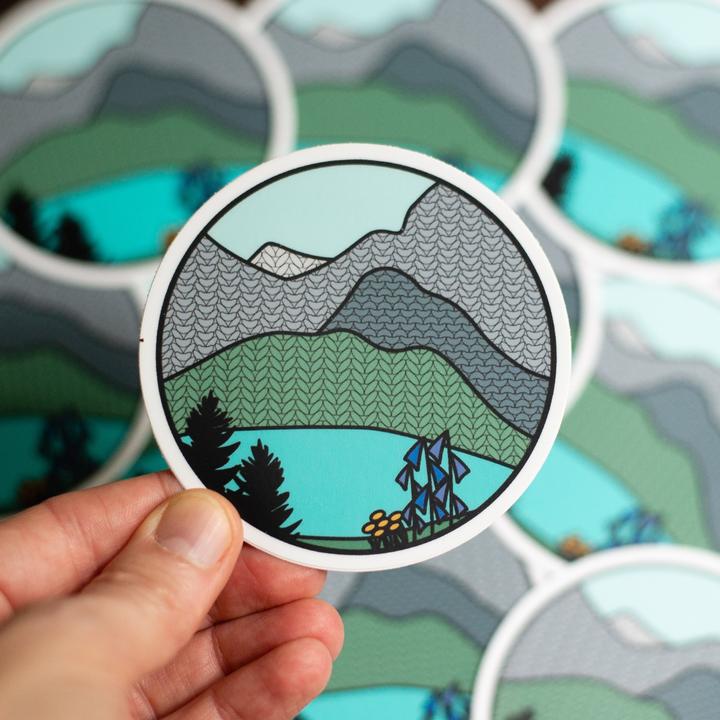 Knitional Park Stickers