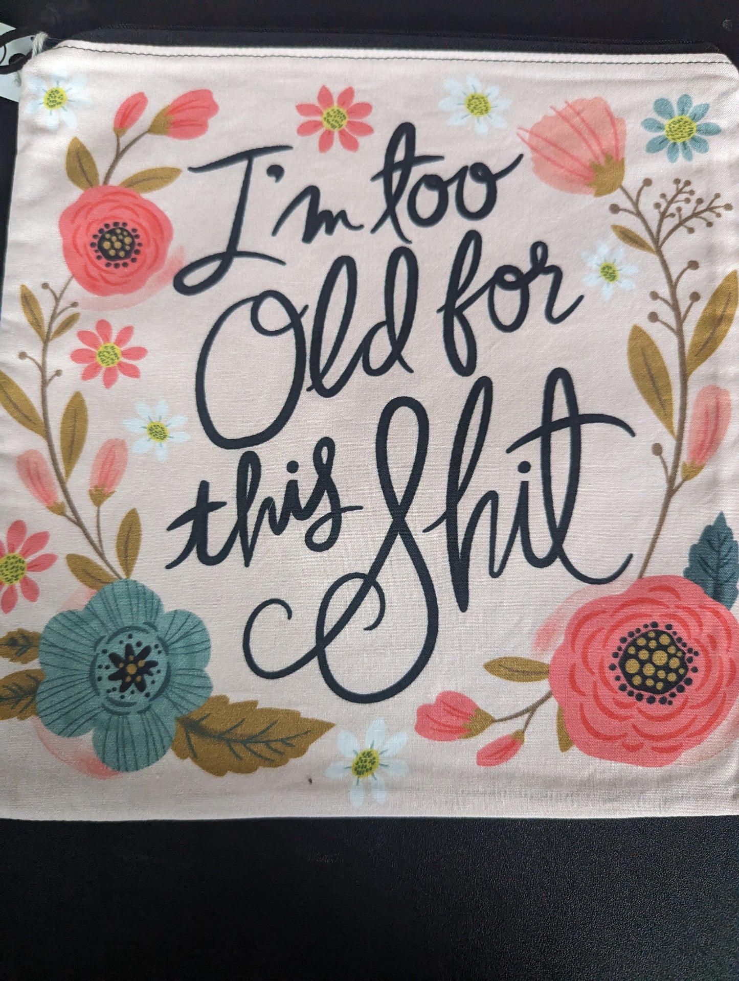 Sweary Zip Pouch