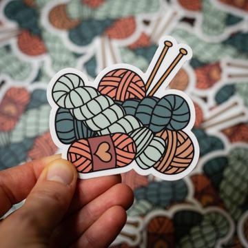 Knitional Park Stickers