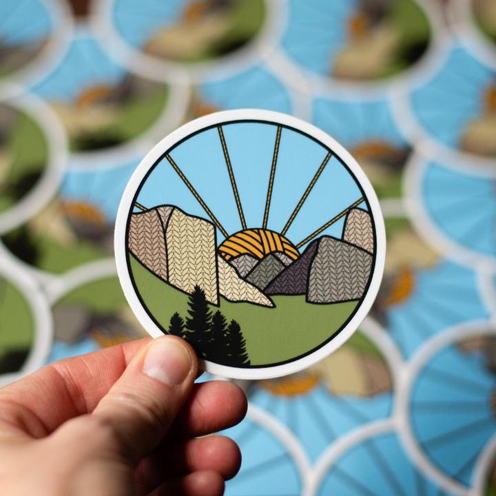 Knitional Park Stickers