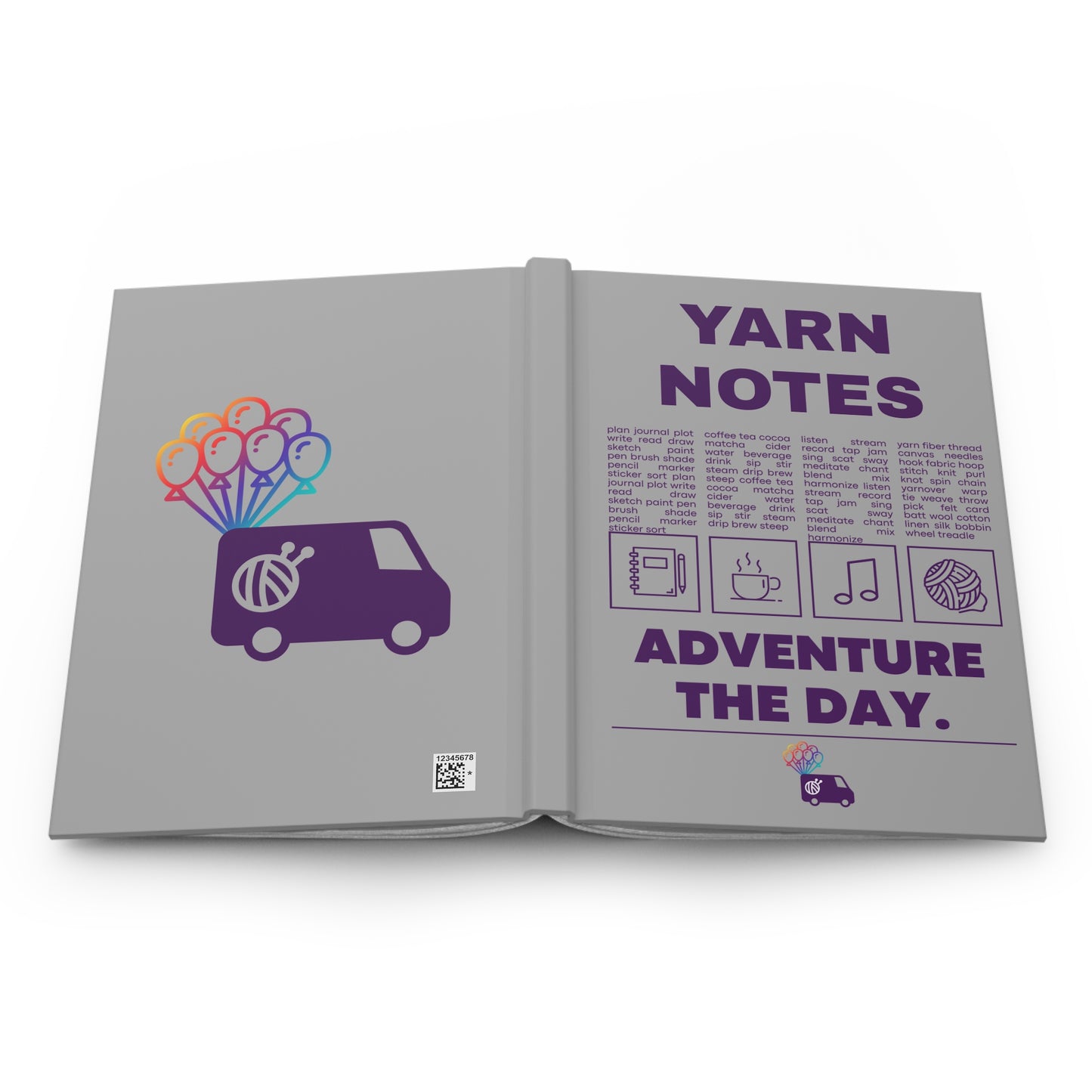 Adventure the Day Hardcover Journal Matte