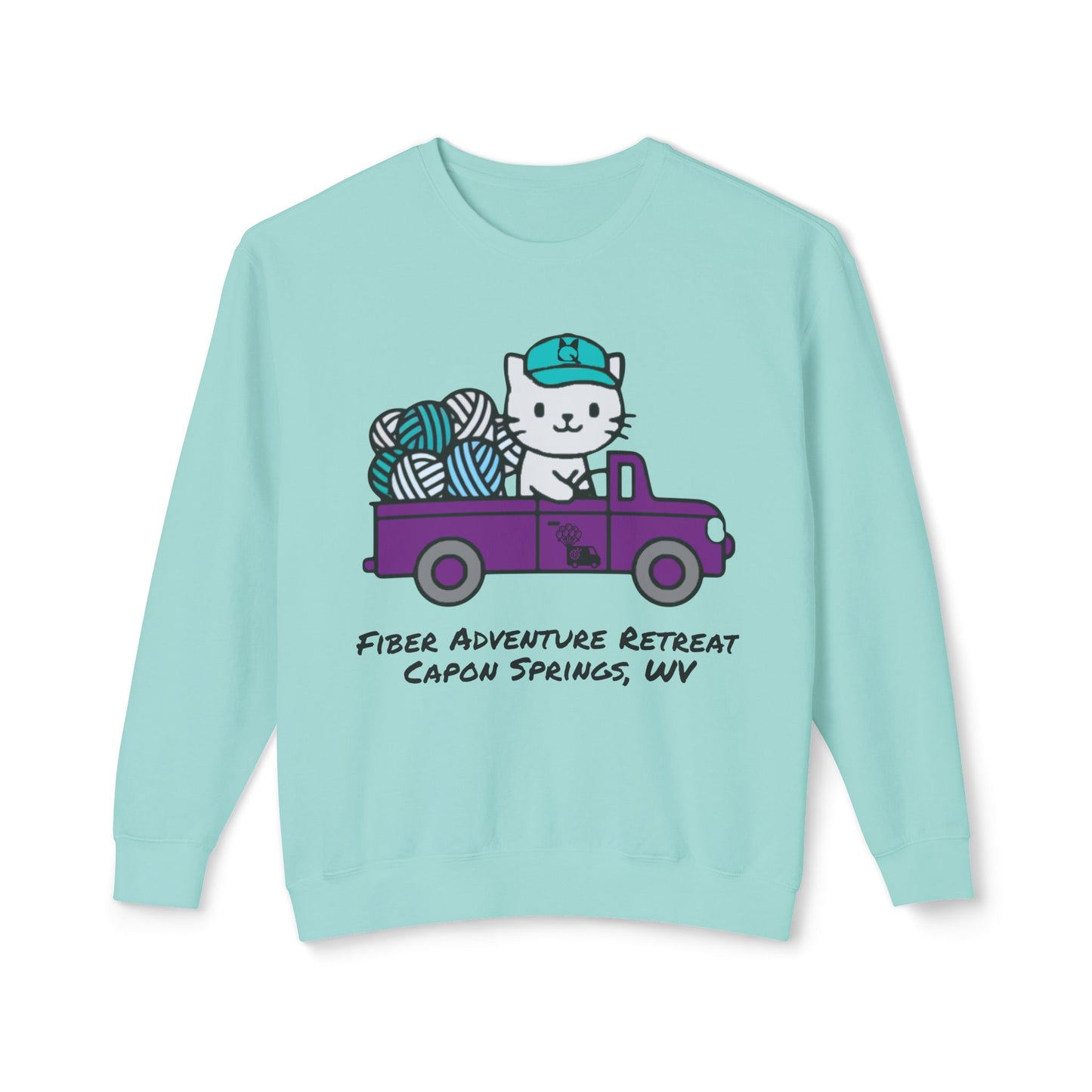 Fiber Adventure Retreat Crewneck Sweatshirt — Capon Springs 2026