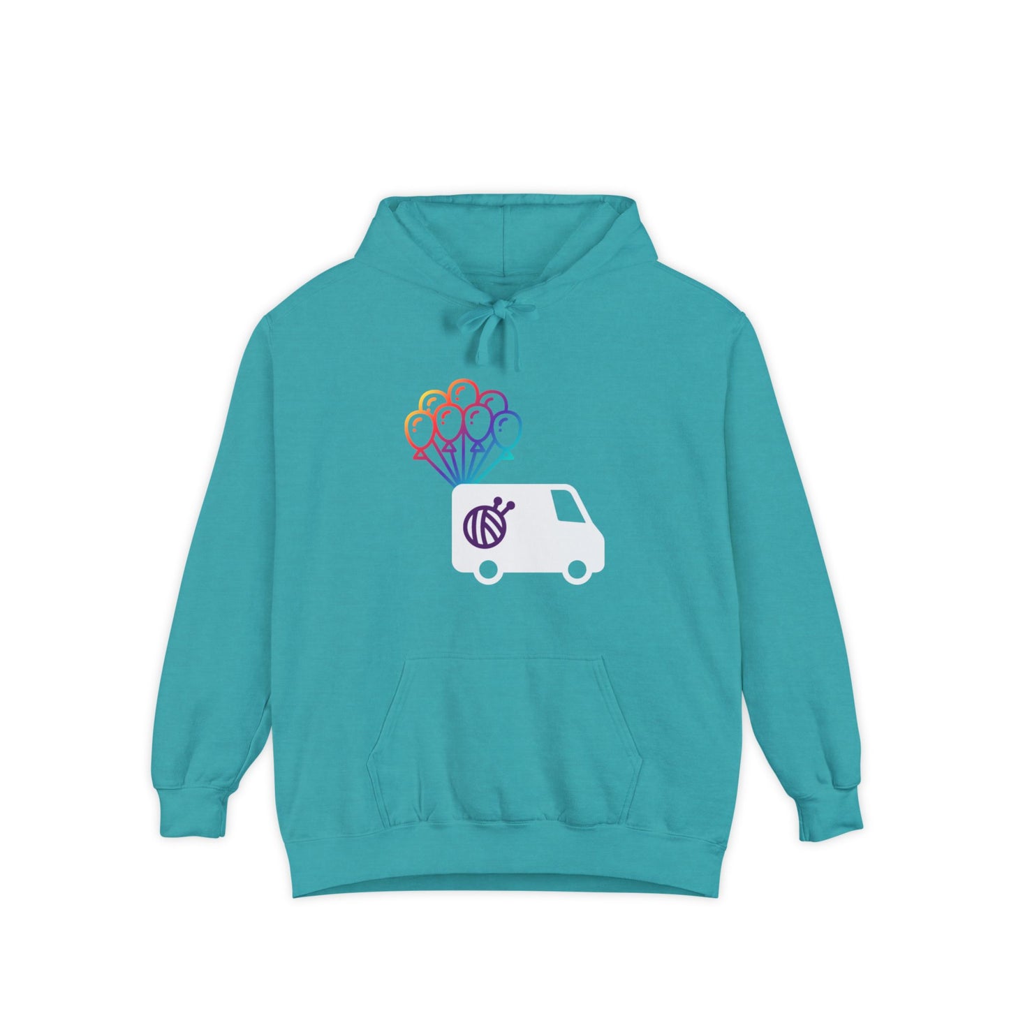 Yarn Adventure Evie Logo Unisex Garment-Dyed Hoodie