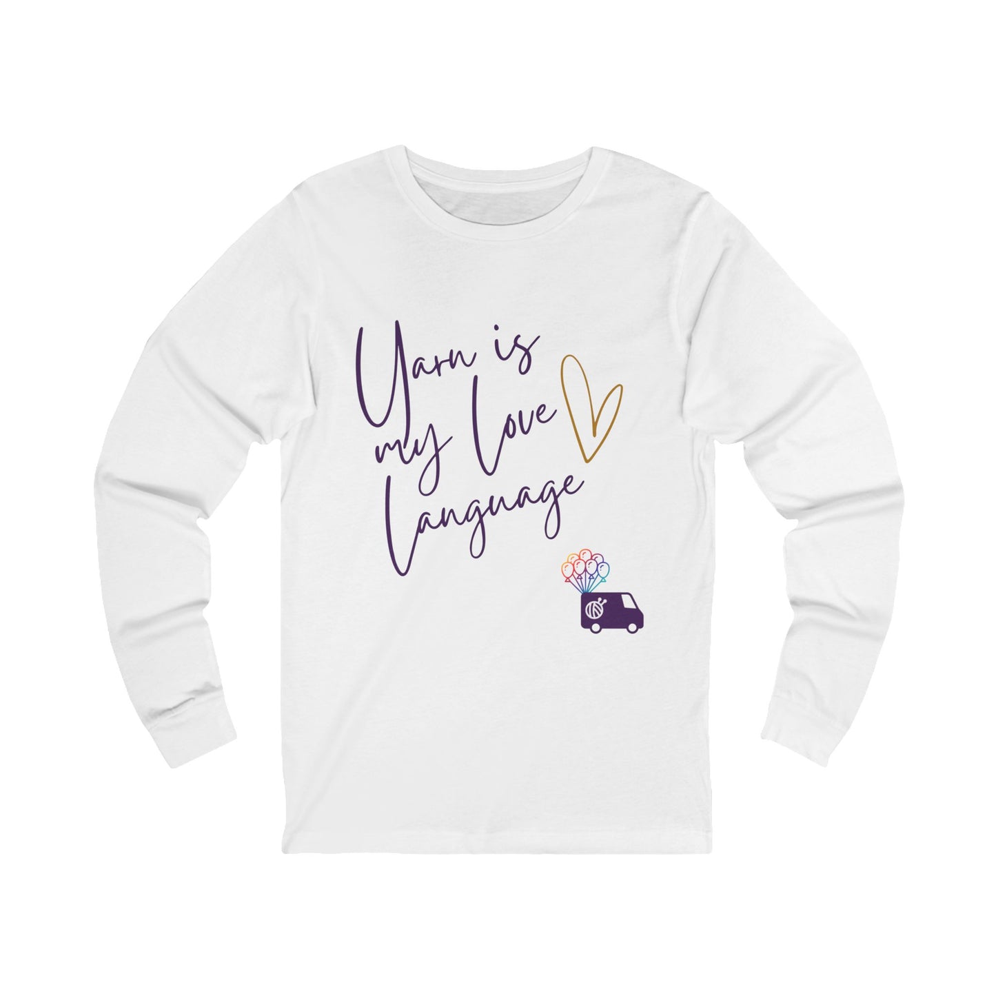 Yarn is My Love Language - Long-Sleeve Tee