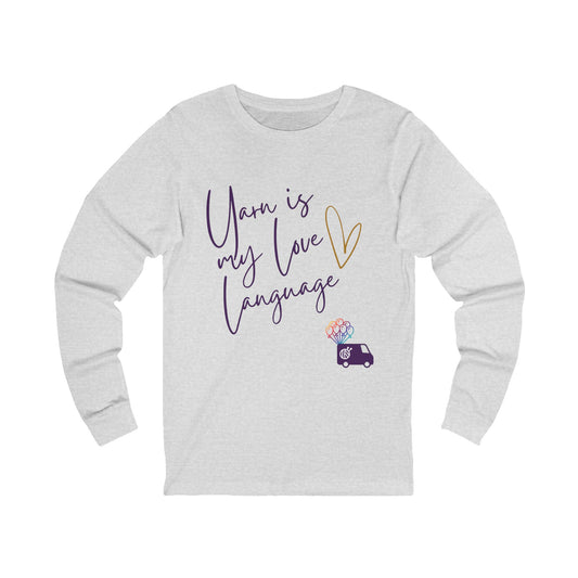 Yarn is My Love Language - Long-Sleeve Tee