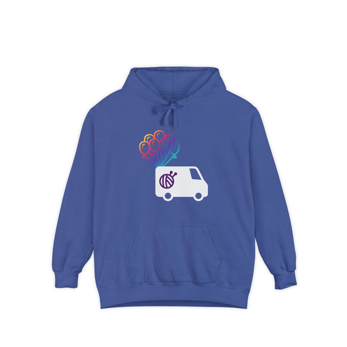 Yarn Adventure Evie Logo Unisex Garment-Dyed Hoodie