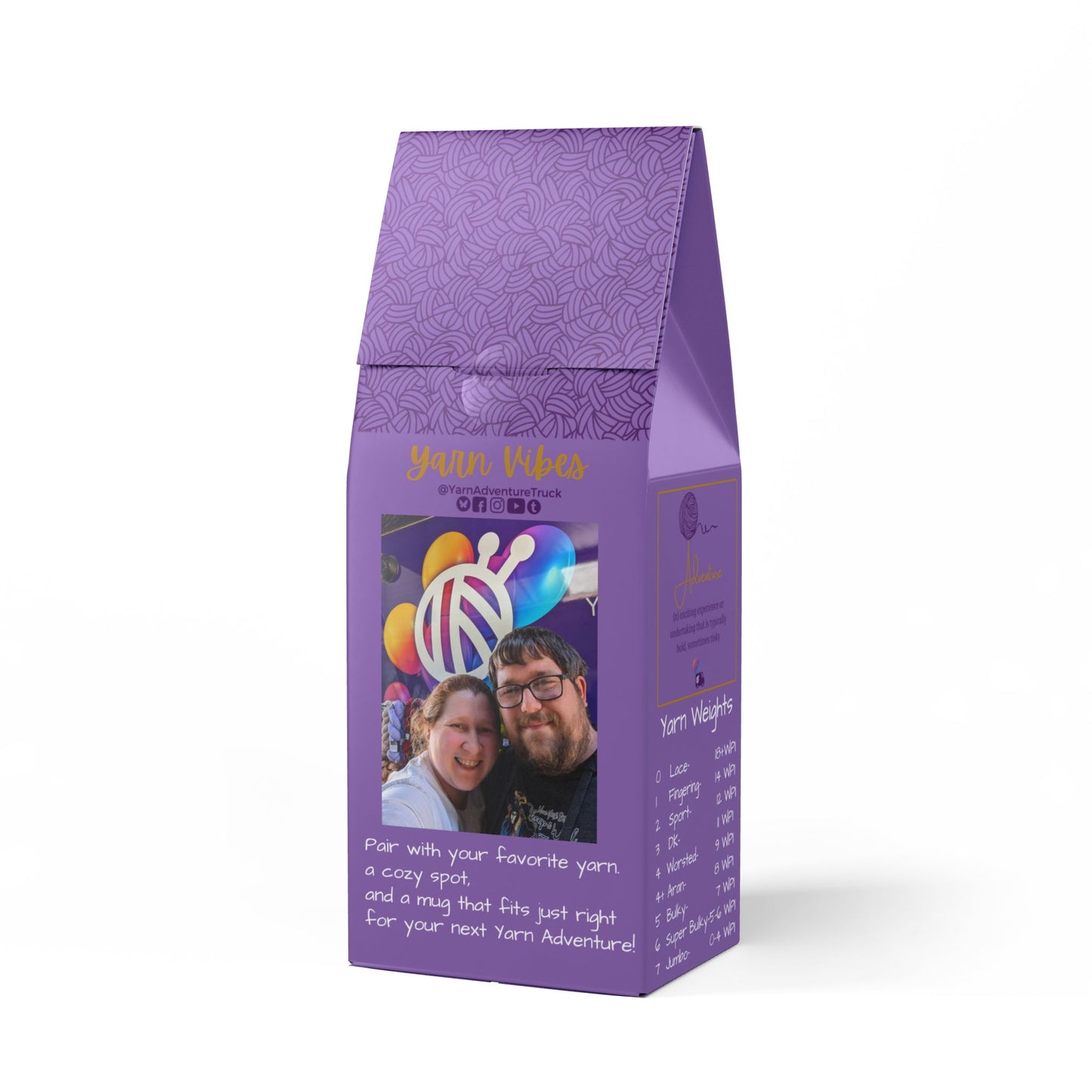 Yarn Adventure Fuel- Light Roast High Lakes Coffee Blend