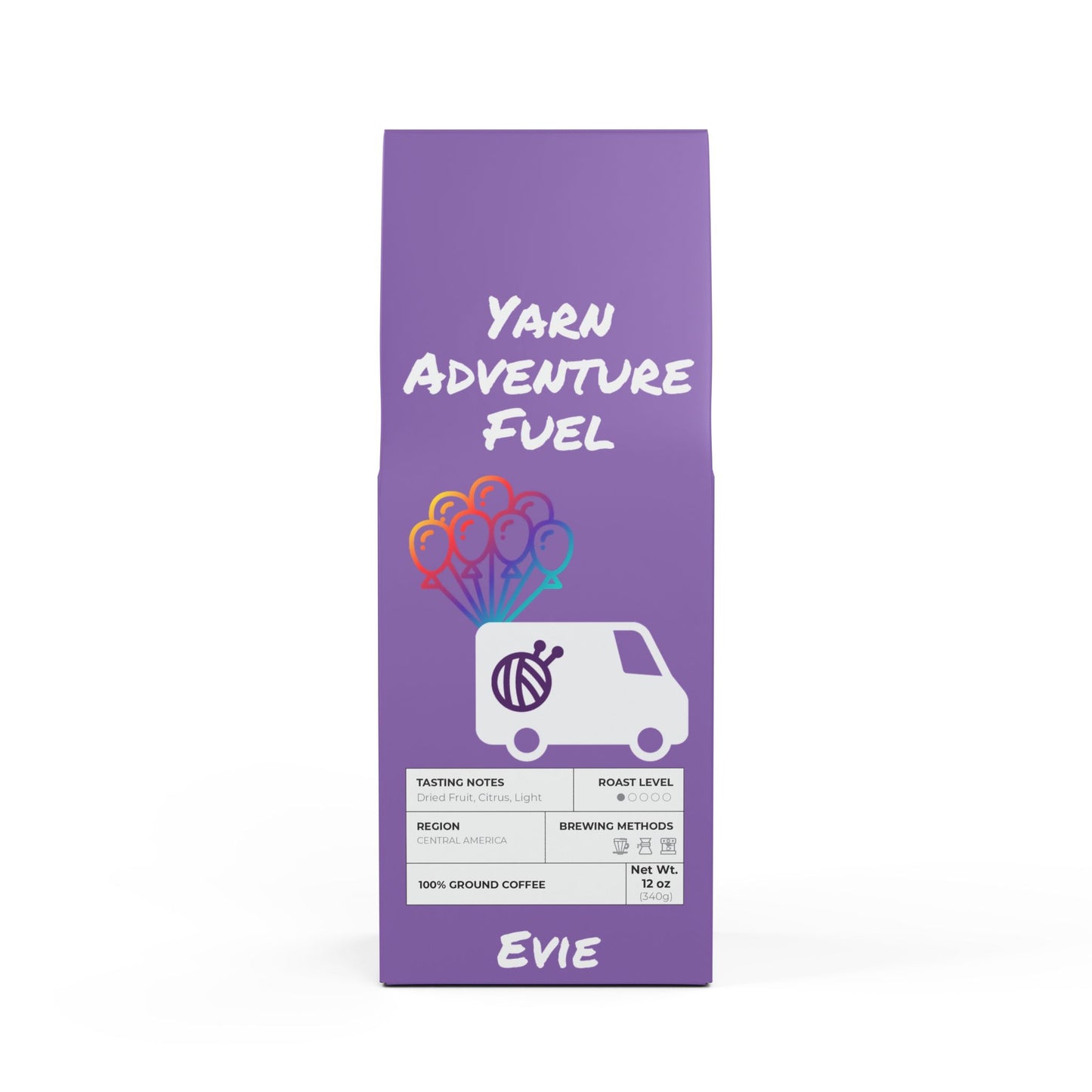 Yarn Adventure Fuel- Light Roast High Lakes Coffee Blend