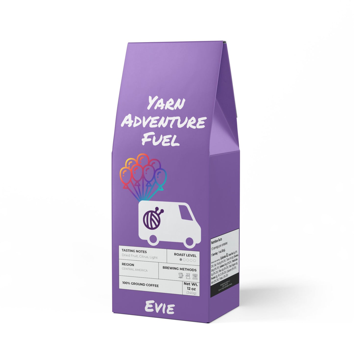 Yarn Adventure Fuel- Light Roast High Lakes Coffee Blend
