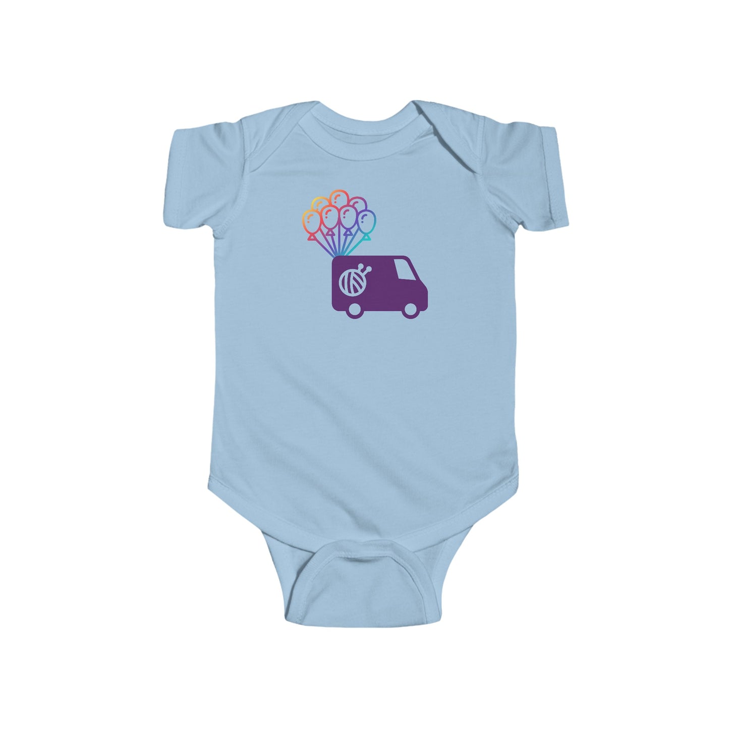 Evie logo Infant Fine Jersey Bodysuit