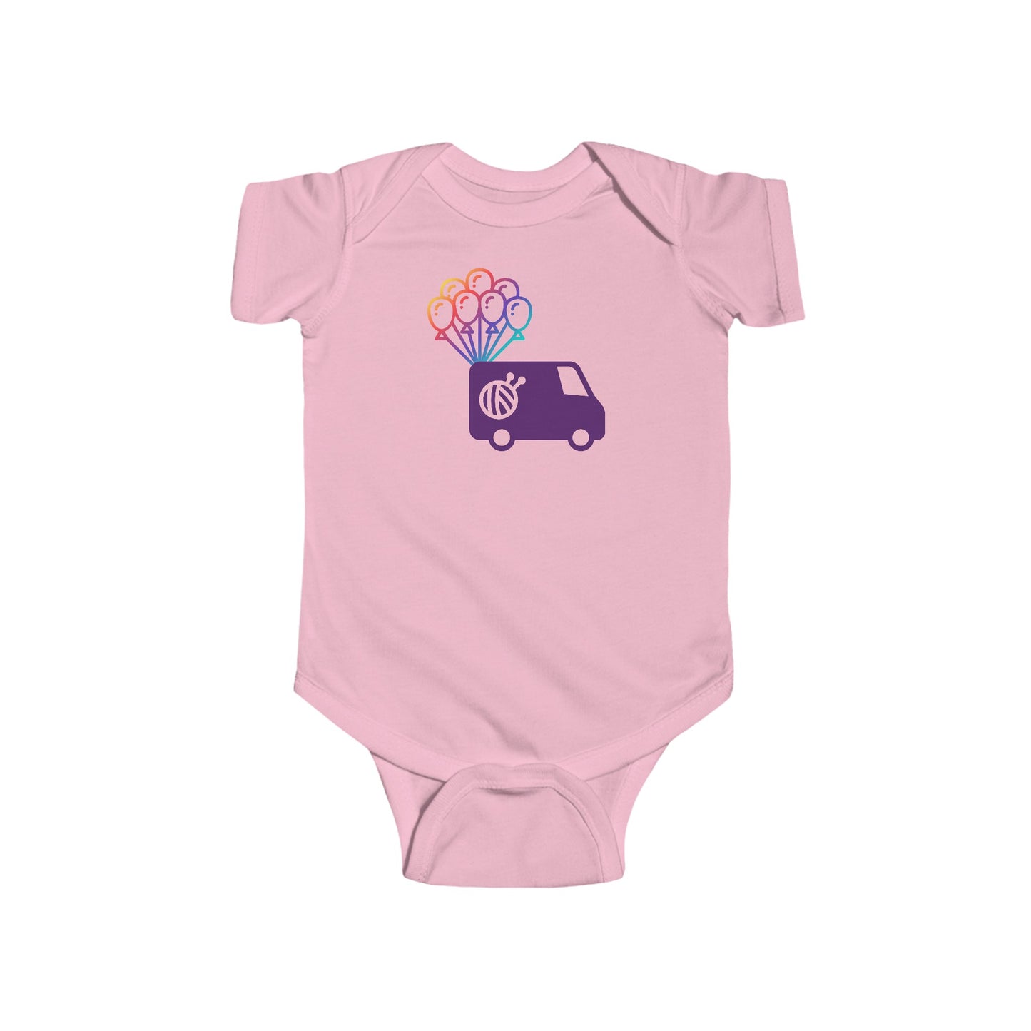 Evie logo Infant Fine Jersey Bodysuit