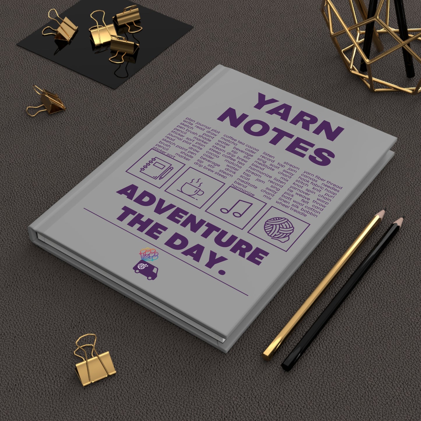 Adventure the Day Hardcover Journal Matte