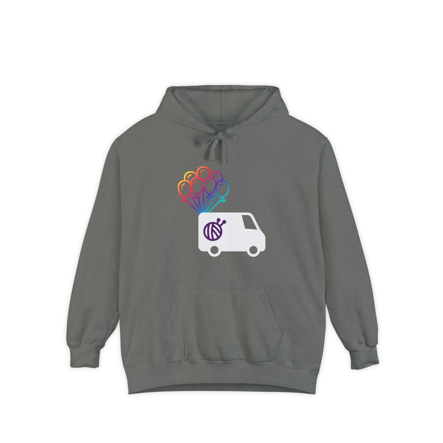 Yarn Adventure Evie Logo Unisex Garment-Dyed Hoodie