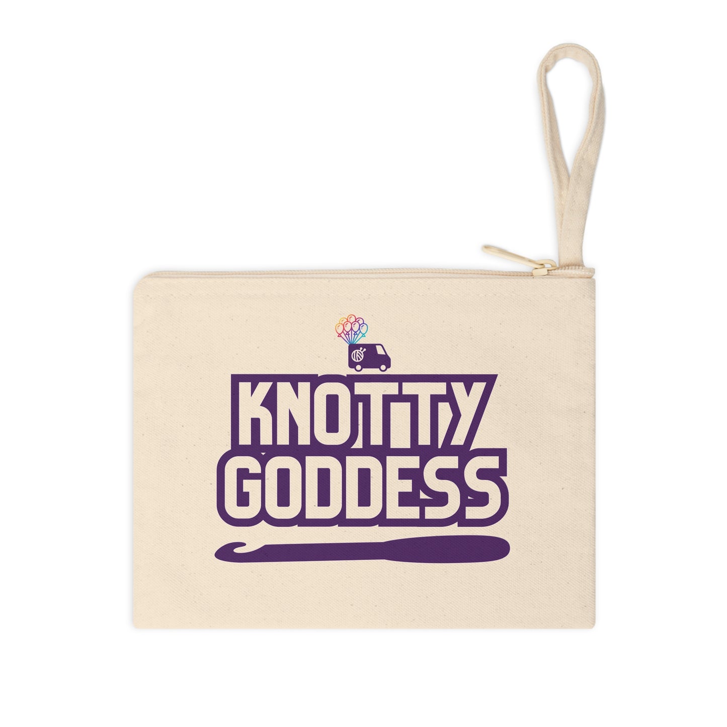 Knotty Goddess Zipper Pouch – Perfect for Crafters and Gift-Giving