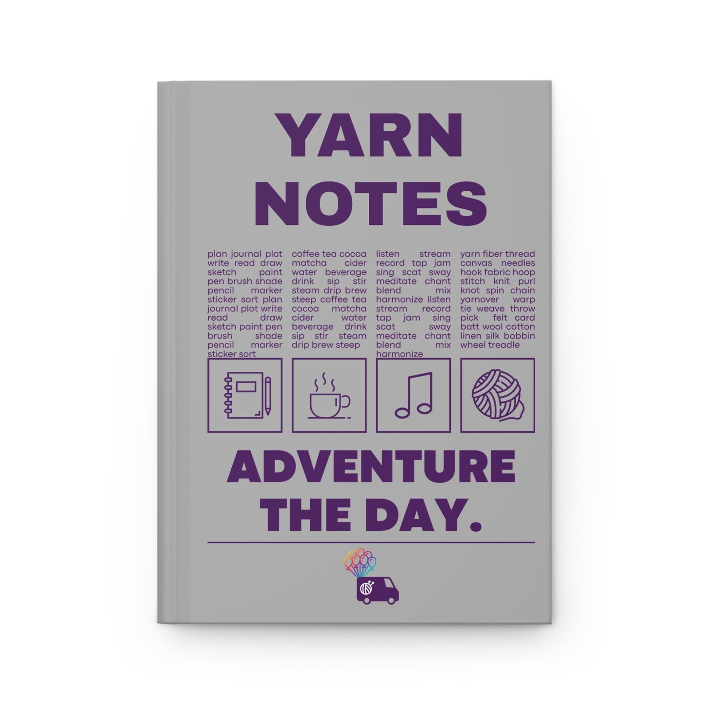 Adventure the Day Hardcover Journal Matte