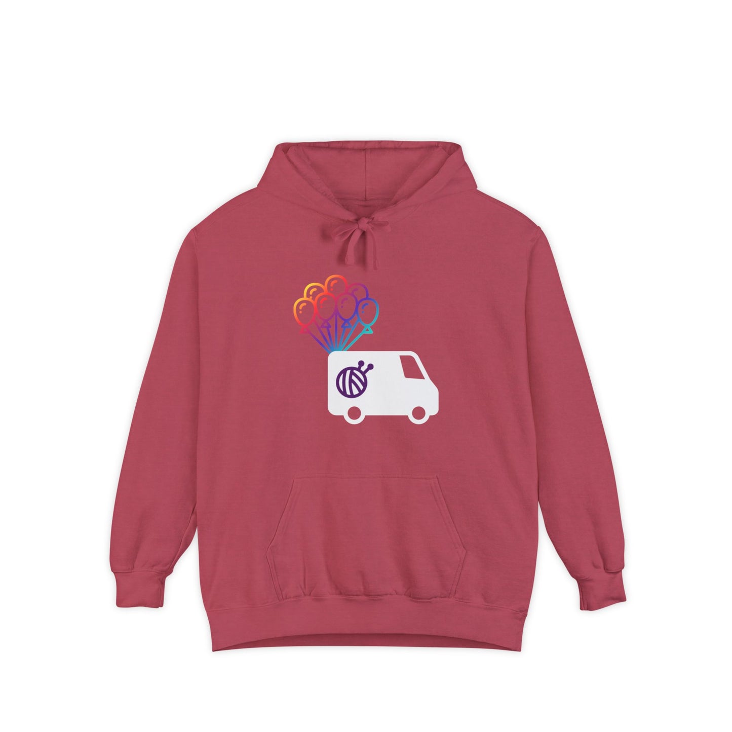 Yarn Adventure Evie Logo Unisex Garment-Dyed Hoodie