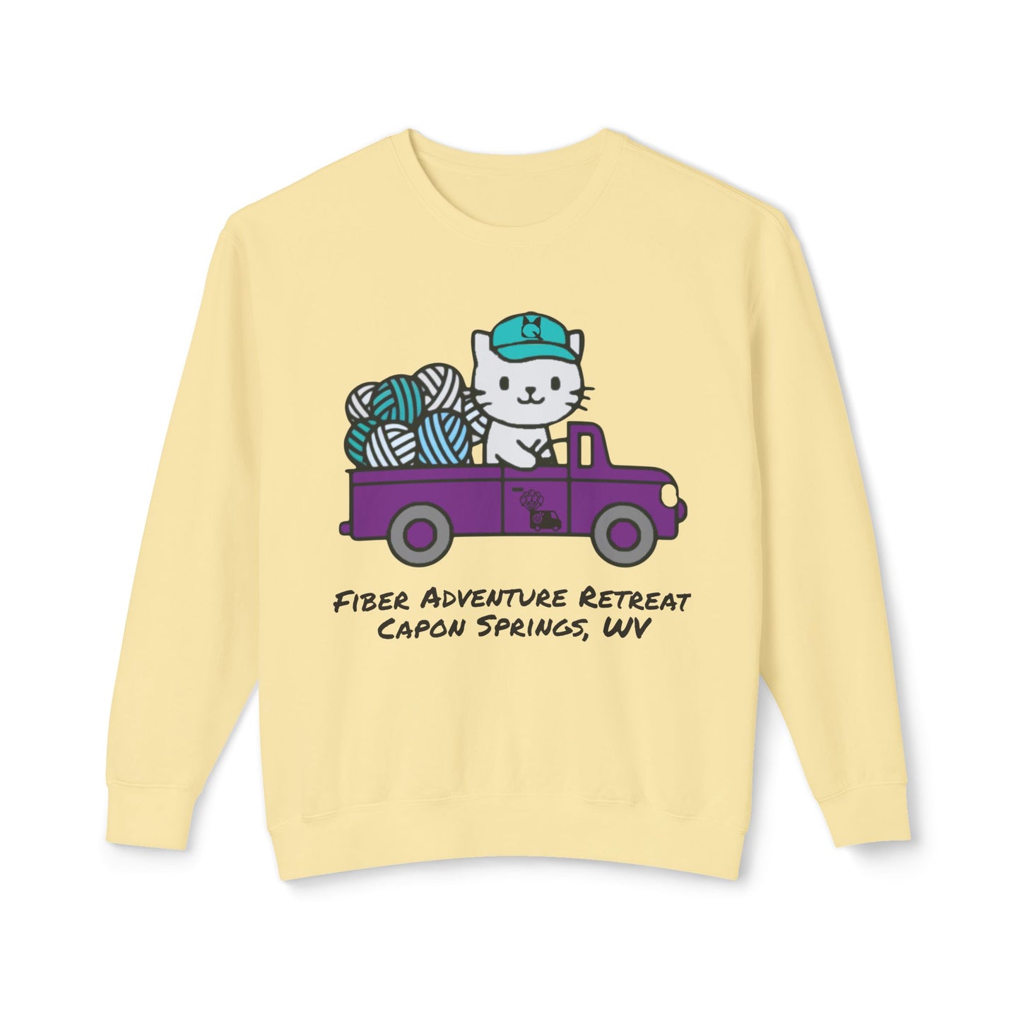 Fiber Adventure Retreat Crewneck Sweatshirt — Capon Springs 2026