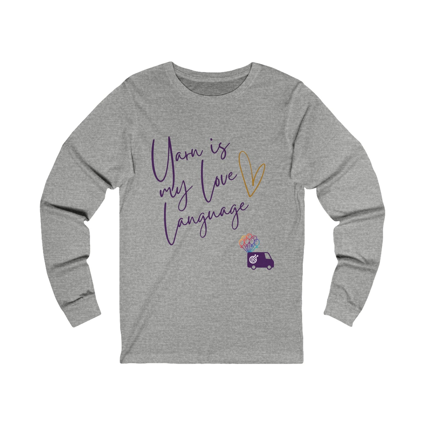 Yarn is My Love Language - Long-Sleeve Tee