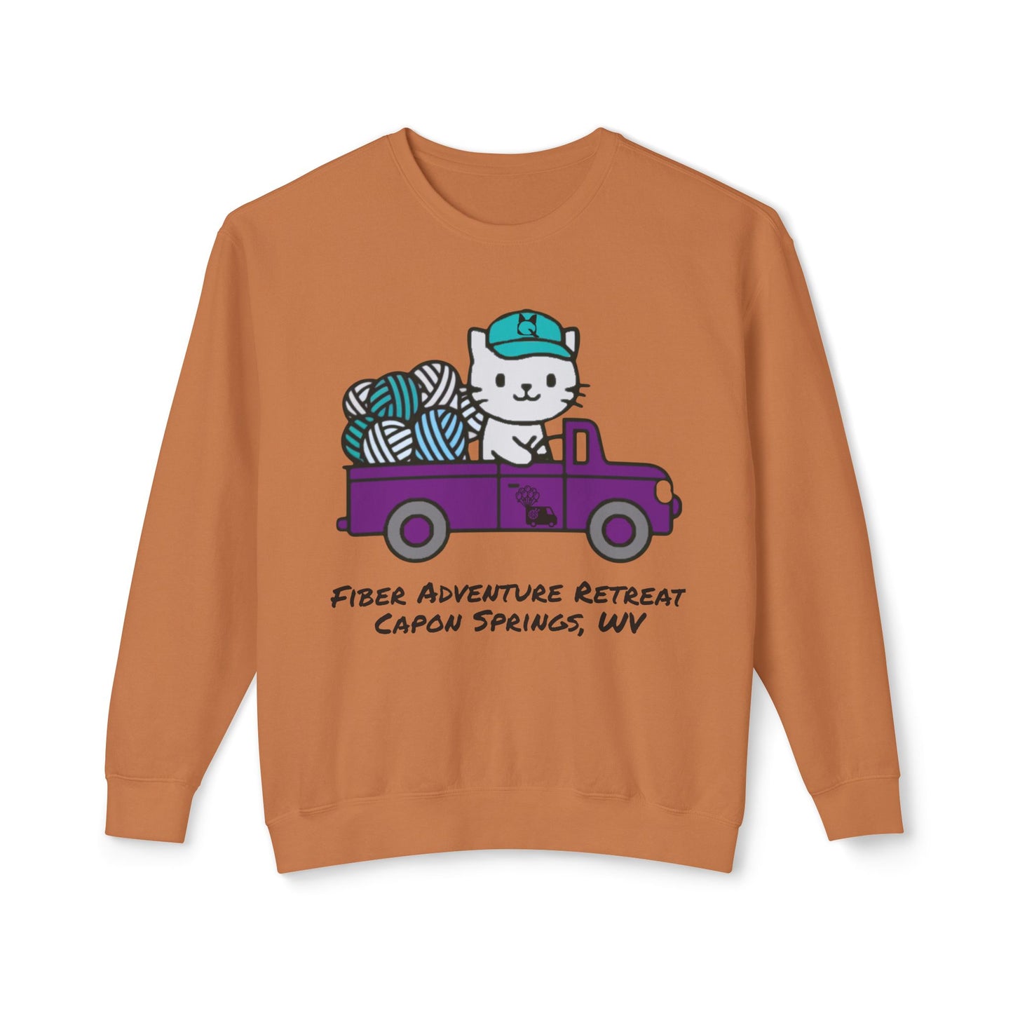 Fiber Adventure Retreat Crewneck Sweatshirt — Capon Springs 2026