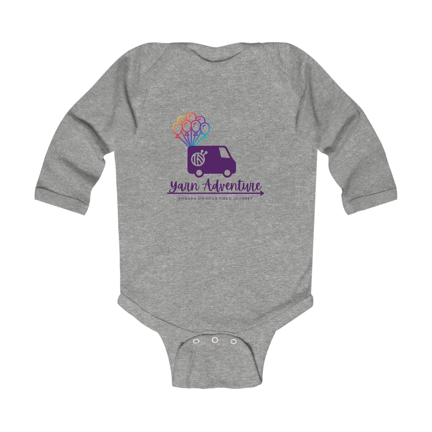 Evie Logo Infant Long Sleeve Bodysuit