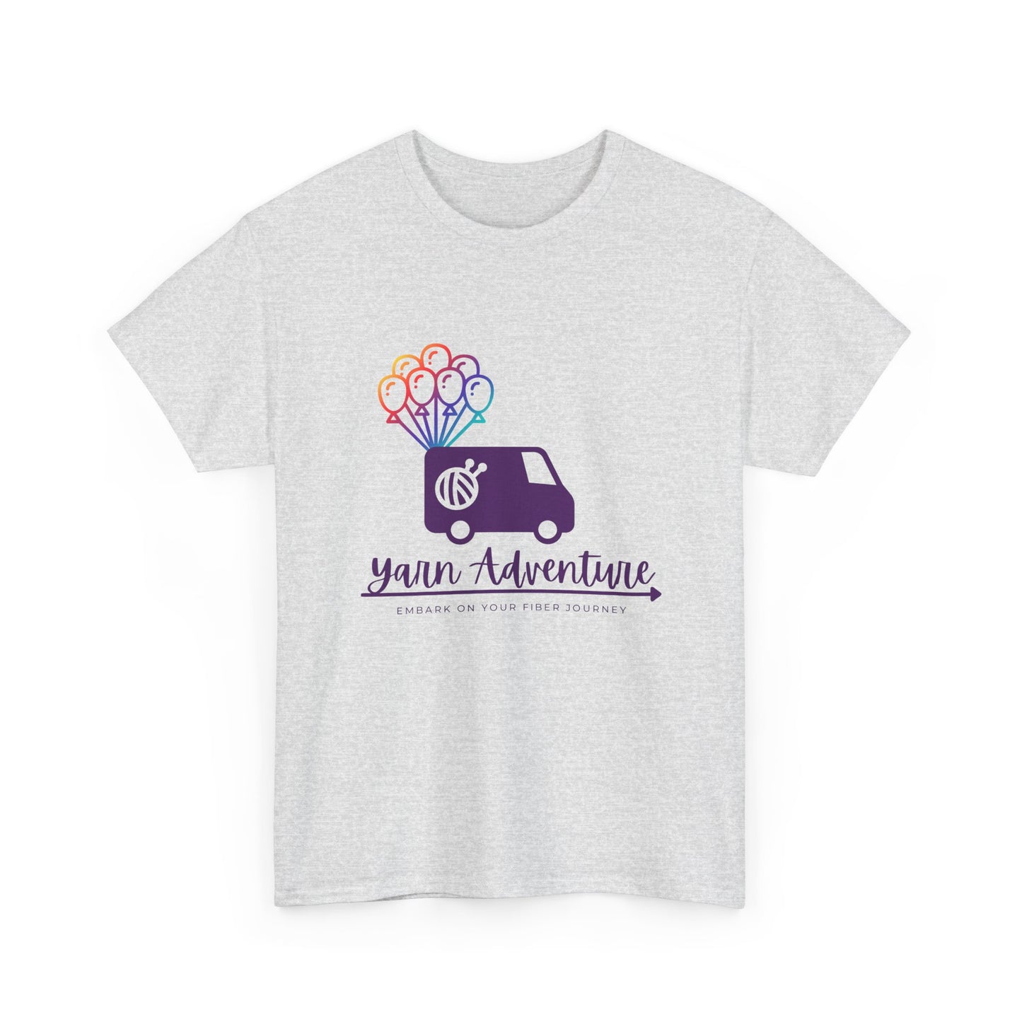 Yarn Adventure Logo Unisex Heavy Cotton Tee